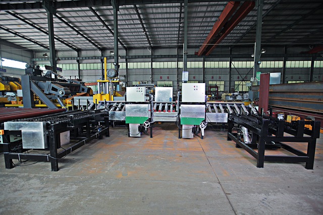 Stone edge chamfering machine