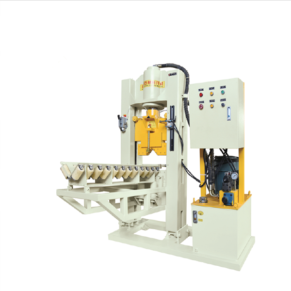 Stone splitting machine for cube stone